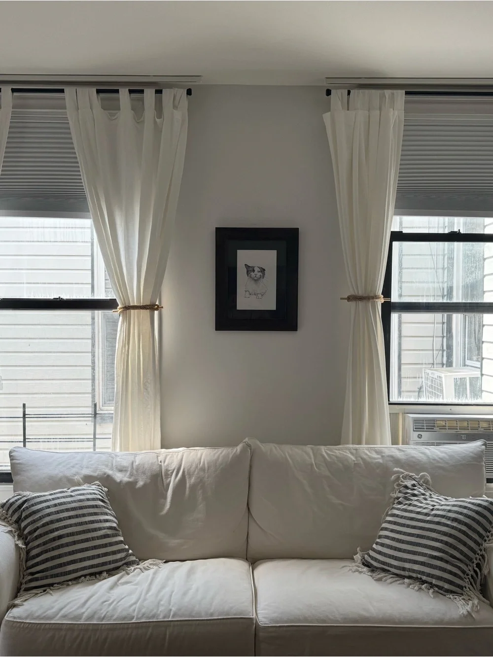 IKEA LENDA Tab Top Curtains (discontinued)